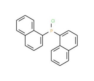 Chlorodi(1-naphthyl)phosphine (CAS 36042-99-6) - chemical structure image
