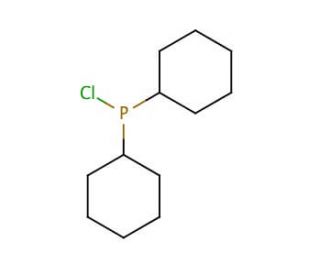 Chlorodicyclohexylphosphine (CAS 16523-54-9) - chemical structure image