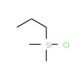 Chlorodimethyl-n-propylsilane (CAS 17477-29-1) - chemical structure image
