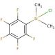 Chlorodimethyl(pentafluorophenyl)silane (CAS 20082-71-7) - chemical structure image