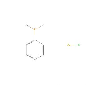 Chloro(dimethylphenylphosphine)gold (CAS 28978-09-8) - chemical structure image