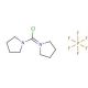 Chlorodipyrrolidinocarbenium hexafluorophosphate (CAS 135540-11-3) - chemical structure image
