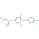 Chloroethylclonidine dihydrochloride 的分子结构, CAS编号: 70107-07-2 Chloroethylclonidine dihydrochloride (CAS 70107-07-2) - chemical structure image