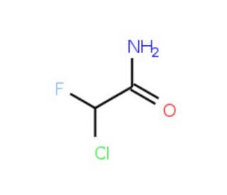 Chlorofluoroacetamide (CAS 431-09-4) - chemical structure image