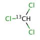 Chloroform-13C (CAS 31717-44-9) - chemical structure image