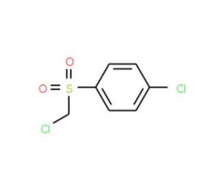 (Chloromethyl)(4-chlorophenyl)dioxo-lambda~6~-sulfane (CAS 5943-04-4) - chemical structure image