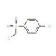 (Chloromethyl)(4-chlorophenyl)dioxo-lambda~6~-sulfane (CAS 5943-04-4) - chemical structure image