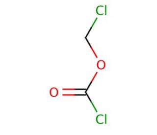 Chloromethyl chloroformate (CAS 22128-62-7) - chemical structure image