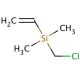(Chloromethyl)dimethylvinylsilane (CAS 16709-86-7) - chemical structure image