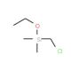 (Chloromethyl)ethoxydimethylsilane (CAS 13508-53-7) - chemical structure image