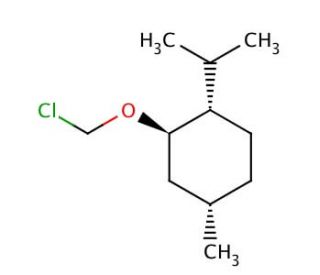 (&minus;)-Chloromethyl menthyl ether (CAS 26127-08-2) - chemical structure image