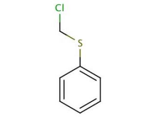 Chloromethyl phenyl sulfide (CAS 7205-91-6) - chemical structure image
