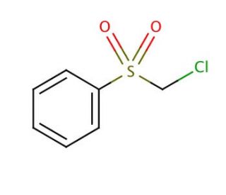 Chloromethyl phenyl sulfone (CAS 7205-98-3) - chemical structure image