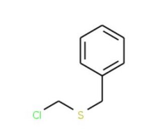 {[(Chloromethyl)thio]methyl}benzene (CAS 3970-13-6) - chemical structure image