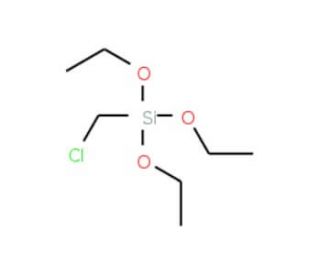(Chloromethyl)triethoxysilane (CAS 15267-95-5) - chemical structure image