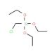 (Chloromethyl)triethoxysilane (CAS 15267-95-5) - chemical structure image