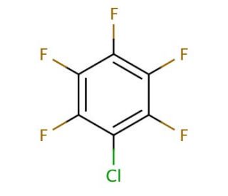 Chloropentafluorobenzene (CAS 344-07-0) - chemical structure image