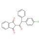 Chlorophacinone (CAS 3691-35-8) - chemical structure image