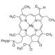 Chlorophyll b (CAS 519-62-0) - chemical structure image