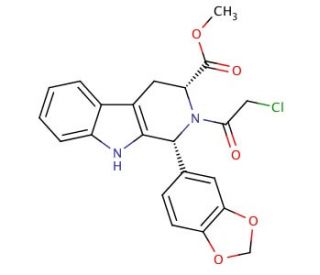 Chloropretadalafil (CAS 171489-59-1) - chemical structure image