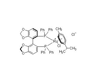 Chloro[(R)-(&plus;)-5,5&prime;-bis(diphenylphosphino)-4,4&prime;-bi-1,3-benzodioxole](p-cymene)ruthenium(II) chloride (CAS 944451-28-9) - chem