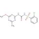 Chlorosulfuron (CAS 64902-72-3) - chemical structure image