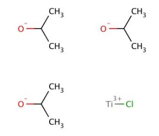 Chlorotriisopropoxytitanium(IV) (CAS 20717-86-6) - chemical structure image