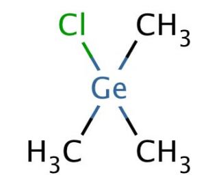 Chlorotrimethylgermane (CAS 1529-47-1) - chemical structure image