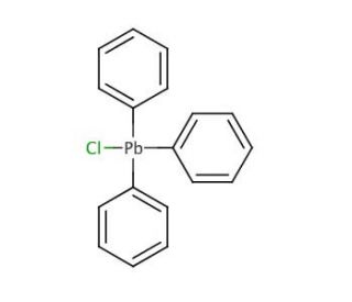 Chlorotriphenyllead(IV) (CAS 1153-06-6) - chemical structure image