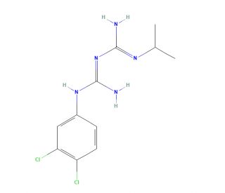 Chlorproguanil (CAS 537-21-3) - chemical structure image
