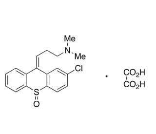 Chlorprothixene Sulfoxide Oxalate (CAS 1391062-41-1) - chemical structure image