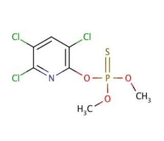 Chlorpyrifos-methyl (CAS 5598-13-0) - chemical structure image