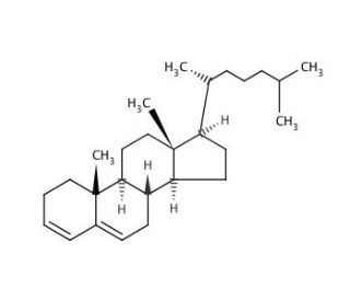 Cholesta-3,5-diene (CAS 747-90-0) - chemical structure image