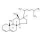 Cholesta-3,5-diene (CAS 747-90-0) - chemical structure image