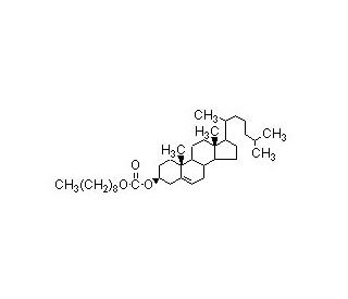 Cholesterol nonyl carbonate (CAS 15455-83-1) - chemical structure image