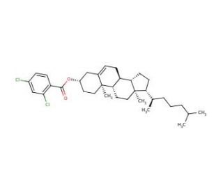Cholesteryl 2,4-dichlorobenzoate (CAS 32832-01-2) - chemical structure image