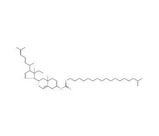 Cholesteryl Isostearyl Carbonate (CAS 127512-93-0) - chemical structure image