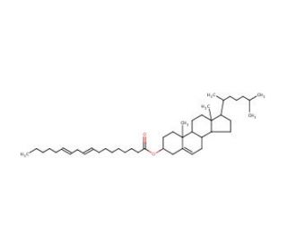Cholesteryl linoleate (CAS 604-33-1) - chemical structure image