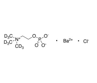 Choline-d9 Phosphate Barium Salt Chloride - chemical structure image