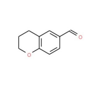 Chroman-6-carbaldehyde - chemical structure image