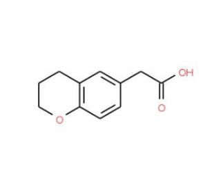 Chroman-6-yl-acetic acid - chemical structure image