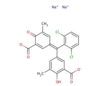 Chromeazurol B (CAS 1796-92-5) - chemical structure image