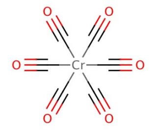 Chromium(0) hexacarbonyl (CAS 13007-92-6) - chemical structure image