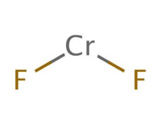Chromium(II) fluoride (CAS 10049-10-2) - chemical structure image