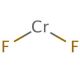 Chromium(II) fluoride (CAS 10049-10-2) - chemical structure image