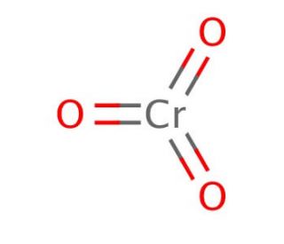 Chromium(VI) oxide (CAS 1333-82-0) - chemical structure image