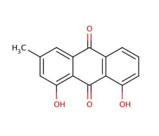 Chrysophanol (CAS 481-74-3) - chemical structure image