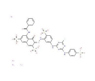 Cibacron billiant red 3B-A (CAS 17681-50-4) - chemical structure image