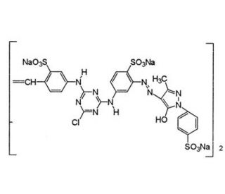 Cibacron yellow G-E (CAS 59112-78-6) - chemical structure image