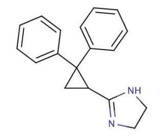 Cibenzoline (CAS 53267-01-9) - chemical structure image